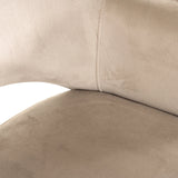 Spisestol Giovanna trendy rose / khaki fløyel Richmond Interiors Spisestol