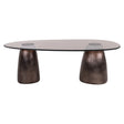 Salongbord Hayden bronse oval Richmond Interiors Sofabord