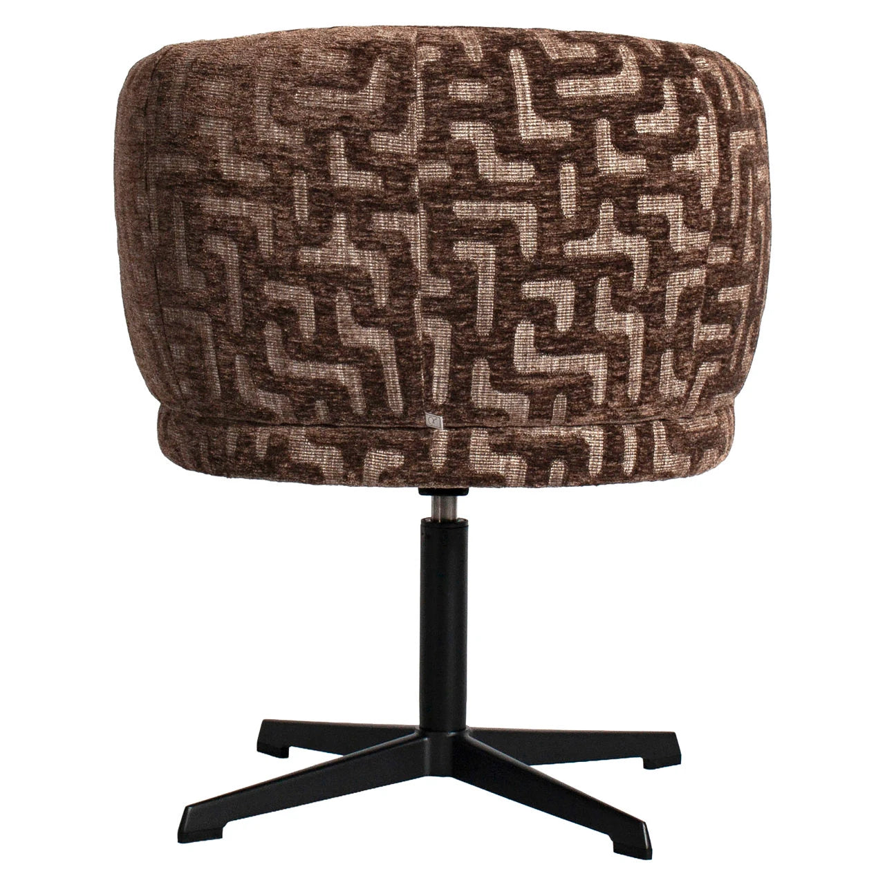 Spisestol Dinan brun labyrinth brannhemmende - svingbar Richmond Interiors Spisestol