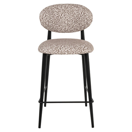 Counter stool Dantes naturlig geo brannhemmende Richmond Interiors Barstol