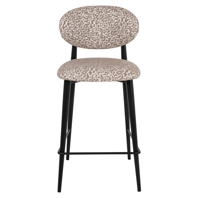 Counter stool Dantes naturlig geo brannhemmende Richmond Interiors Barstol