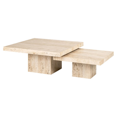 Sofabord La Cantera beige sett med 2 Richmond Interiors Sofabord