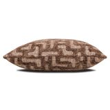 Pute Ivy brun labyrint Richmond Interiors Pute