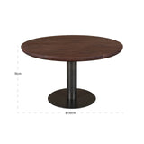 Spisebord Baldwin spicebrown 130Ø Richmond Interiors Spisebord