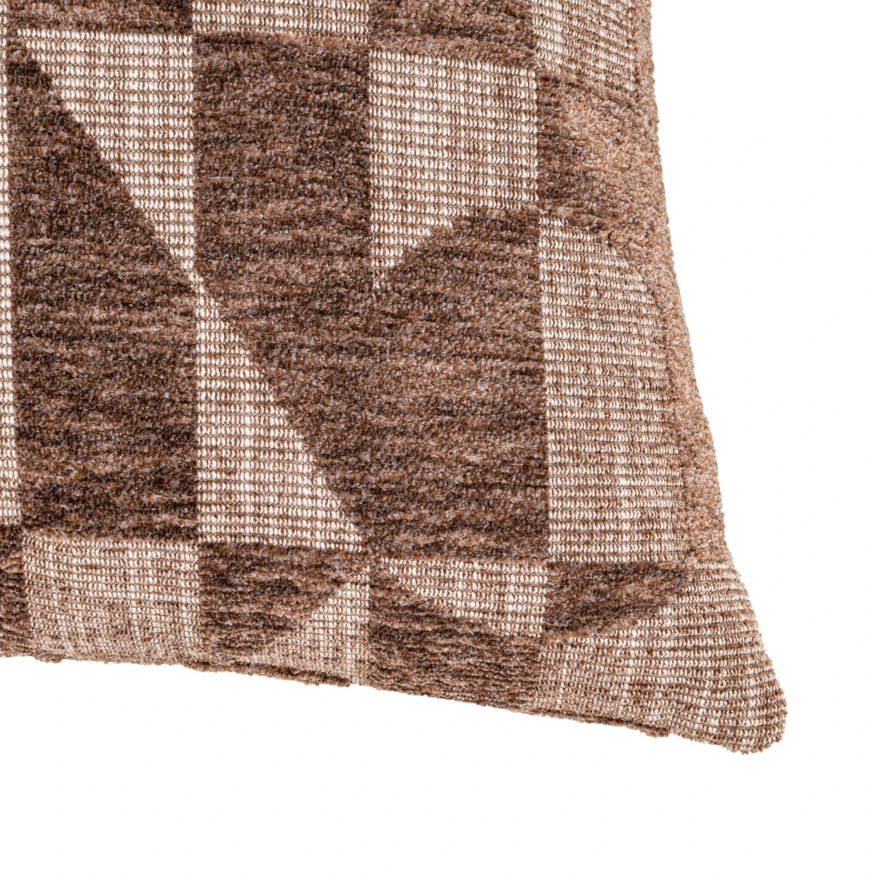 Pute Aria brun geometrisk Richmond Interiors Pute