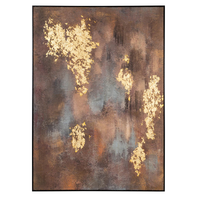 Veggkunst Golden gleam gull Richmond Interiors Bilde