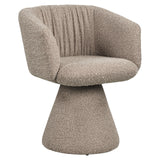Spisestol Madeline mocca kraftig swivel Richmond Interiors Spisestol