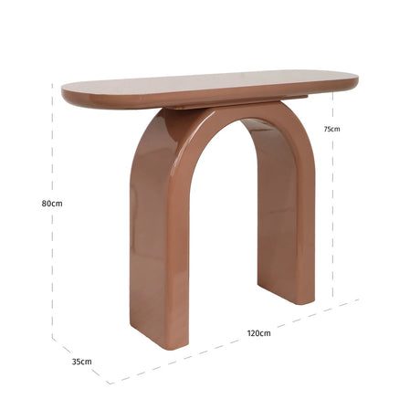 Console Kourtney mocha mousse Richmond Interiors Konsollbord