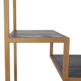 Utstillingsskap Claremont brun Richmond Interiors Vitrineskap