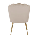 Spisestol Pippa khaki fløyel Richmond Interiors Spisestol