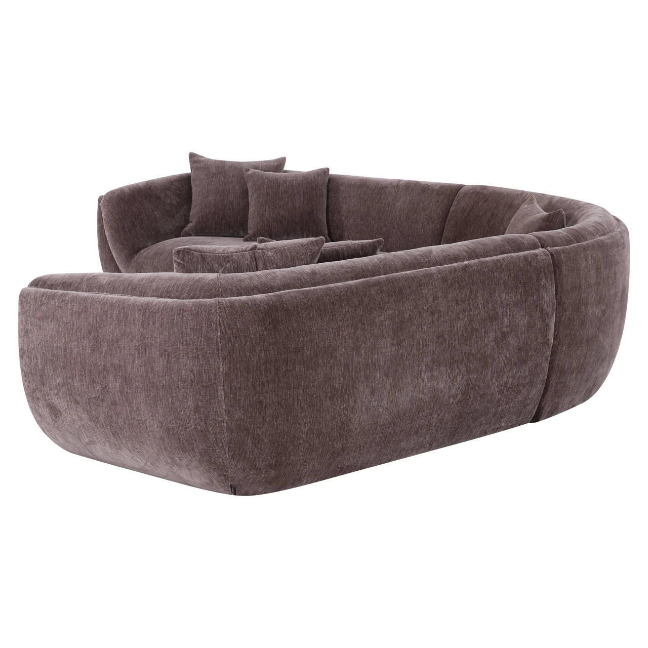 Sofa Gianelle være rett mørkebrun Richmond Interiors Sofa
