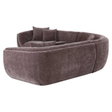 Sofa Gianelle være rett mørkebrun Richmond Interiors Sofa