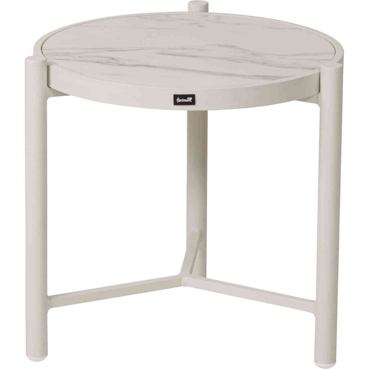 Nika sofabord Ø45 - Royal White Hartman Sofabord