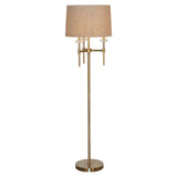 Gulvlampe Josie børstet gull Richmond Interiors Gulvlampe