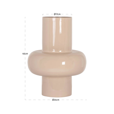 Vase Benice tapioka liten Richmond Interiors Vase