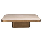 Salongbord Claridge beige 100x100 cumulus Richmond Interiors Sofabord