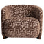 Lenestol Hannah brun labyrint brannhemmende Richmond Interiors Lenestol