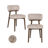 Spisestol Basker natural geo sett med 2 Richmond Interiors Spisestol