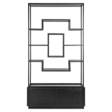 Displayskap Bonvoy svart Richmond Interiors Vitrineskap