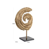 Dekorativ gjenstand Swirl antikk messing stor Richmond Interiors Pynteartikler