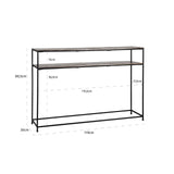 Console Chandon champagne gull Richmond Interiors Konsollbord
