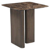 Endebord Castello røkt trekullmarmorplate Richmond Interiors Sidebord