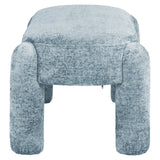 Bench Holly lyseblå chenille Richmond Interiors Benk