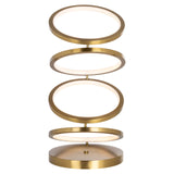 Bordlampe Jaimin børstet gull Richmond Interiors Bordlampe