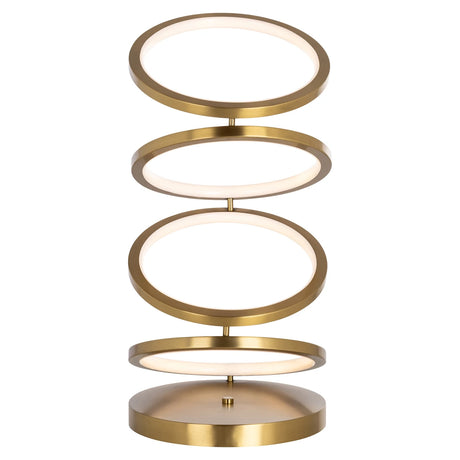 Bordlampe Jaimin børstet gull Richmond Interiors Bordlampe
