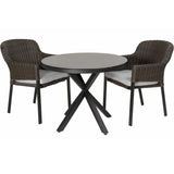 Cairo spisestol - black Hartman Spisestol