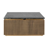 Salongbord Ironville gull 90x90 Richmond Interiors Sofabord