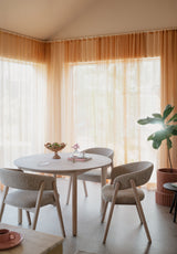 Barnaby lenestol mørk beige/whitewash Rowico Lenestol