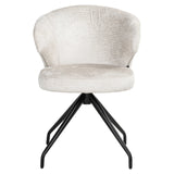 Spisestol Milly cream fusion swivel Richmond Interiors Spisestol