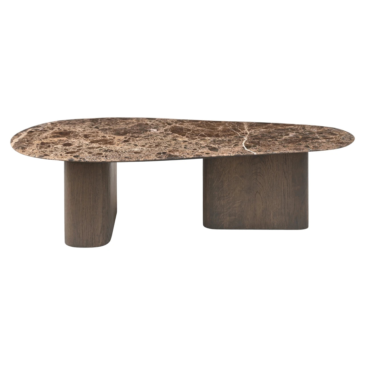 Salongbord Castello Smoked charchoal Sett med 2 Richmond Interiors Sofabord
