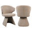 Spisestol Zenith mocca boldweave Richmond Interiors Spisestol