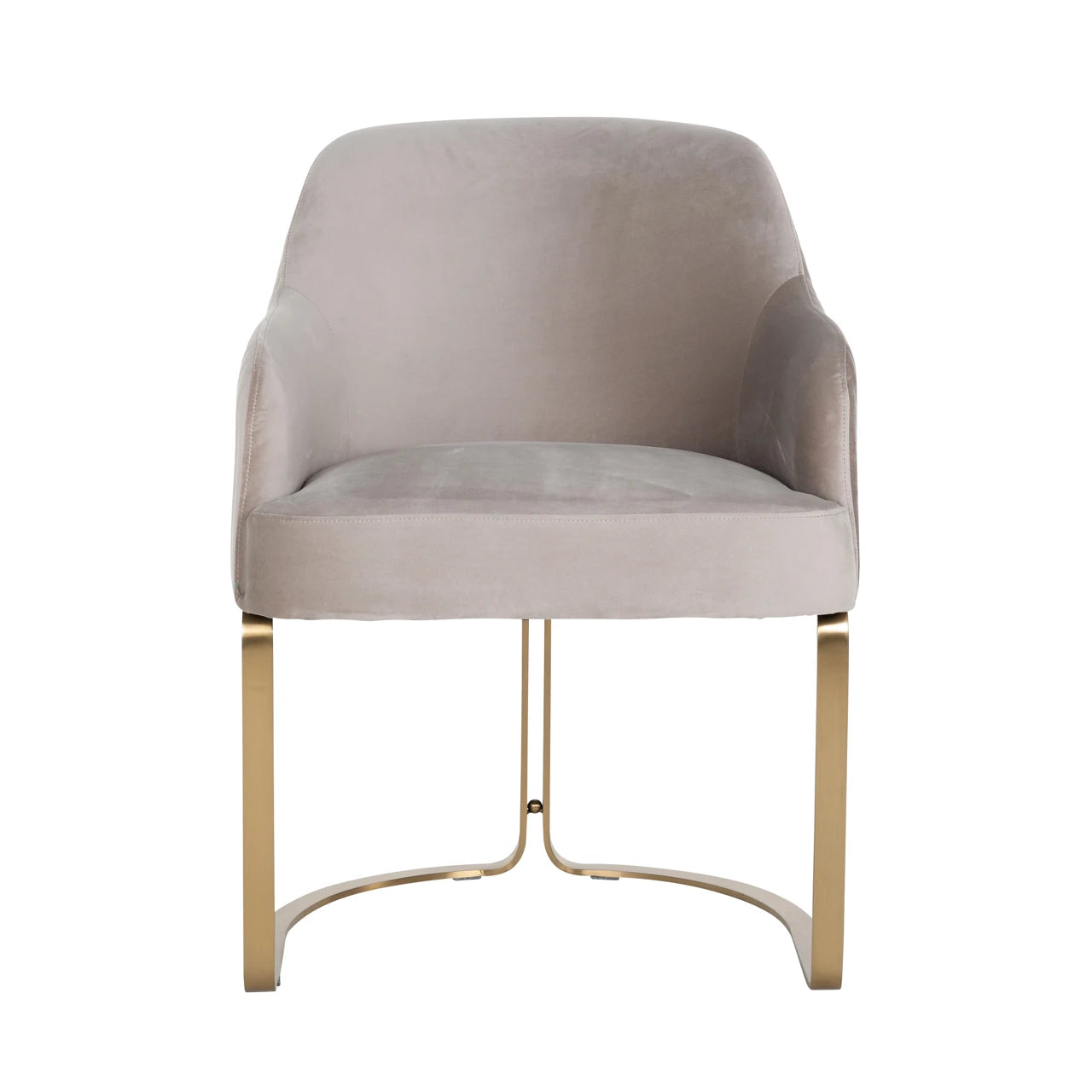 Spisestol Hadley khaki fløyel brannhemmende Richmond Interiors Spisestol