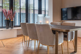 Spisestol Breeze khaki fløyel Richmond Interiors Spisestol