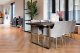 Spisestol Breeze khaki fløyel Richmond Interiors Spisestol
