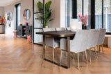 Mirror Maevy gold 110Ø Richmond Interiors Speil