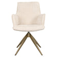 Spisestol Dakota niagara beige sving med armlene Richmond Interiors Spisestol