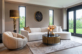 Salongbord Ironville gull 90Ø Richmond Interiors Sofabord