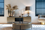 Salongbord Ironville gull 90Ø Richmond Interiors Sofabord