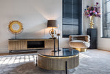 Salongbord Ironville gull 90Ø Richmond Interiors Sofabord