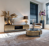 Endebord Ironville gull 50Ø Richmond Interiors Sidebord
