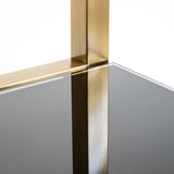 Utstillingsskap Magnus børstet gull Richmond Interiors Vitrineskap