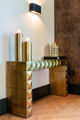 Console Collada børstet gull Richmond Interiors Konsollbord