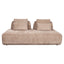 Sofa Tudor mocca boldweave 2,5-seter bevegelig ryggstøtte Richmond Interiors Sofa