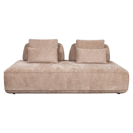 Sofa Tudor mocca boldweave 2,5-seter bevegelig ryggstøtte Richmond Interiors Sofa