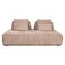 Sofa Tudor mocca boldweave 2,5-seter bevegelig ryggstøtte Richmond Interiors Sofa
