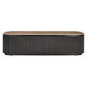 TV-benk Russo ask brun 4-dørs Richmond Interiors TV-benk
